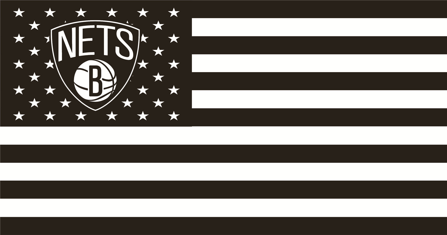 Brooklyn Nets Flags DIY iron on transfer (heat transfer)